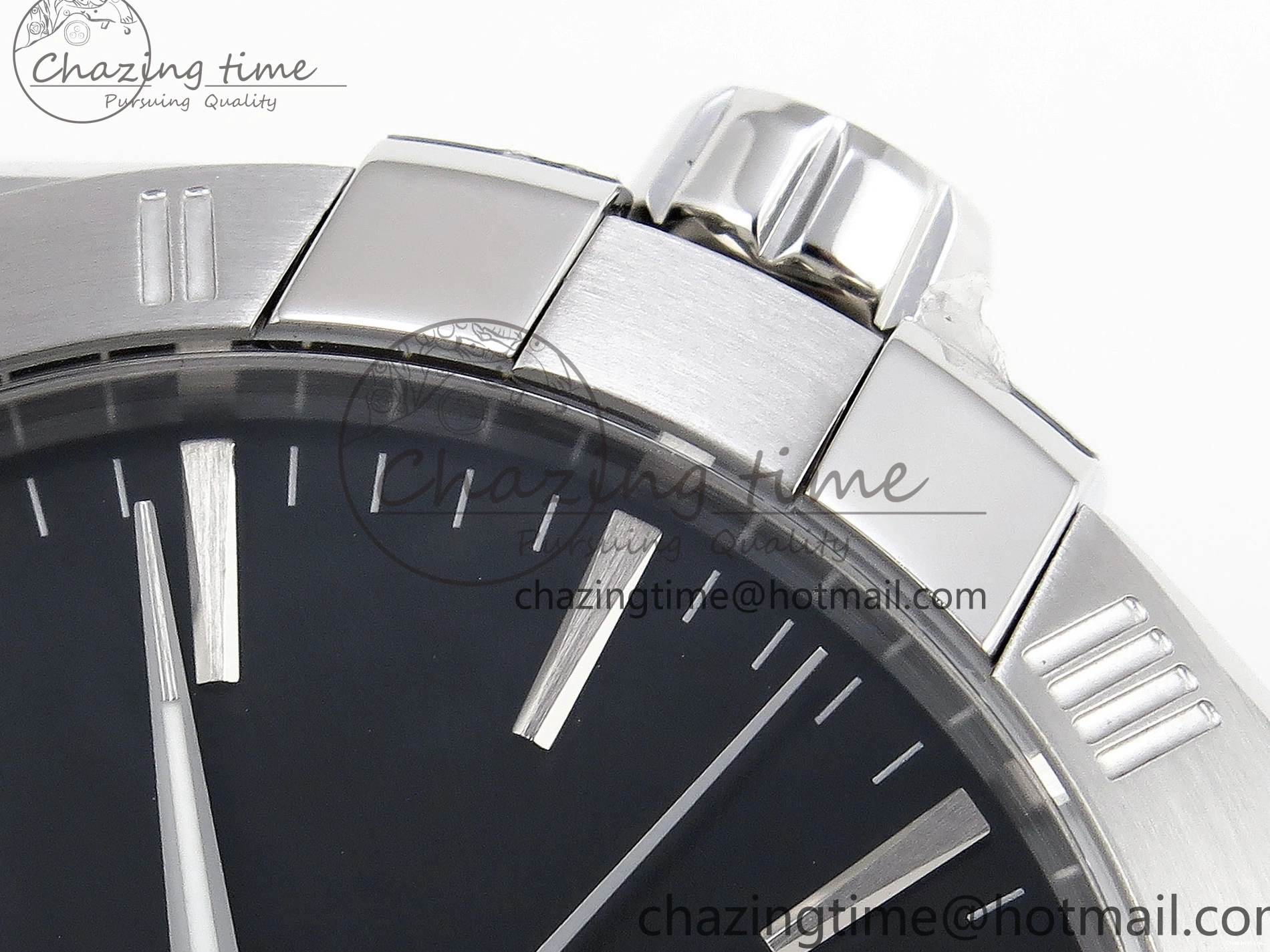 0122 Snug Constellation 39mm SS ASWF 1:1 Best Edition Black Dial on SS Bracelet A 7771